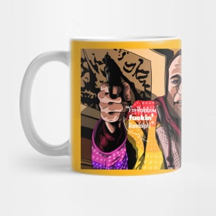 Death To Smoochy "My Kingdom" Rainbow Randolph portrait (digital) Mug